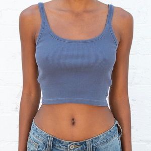 Brandy dark blue tank top